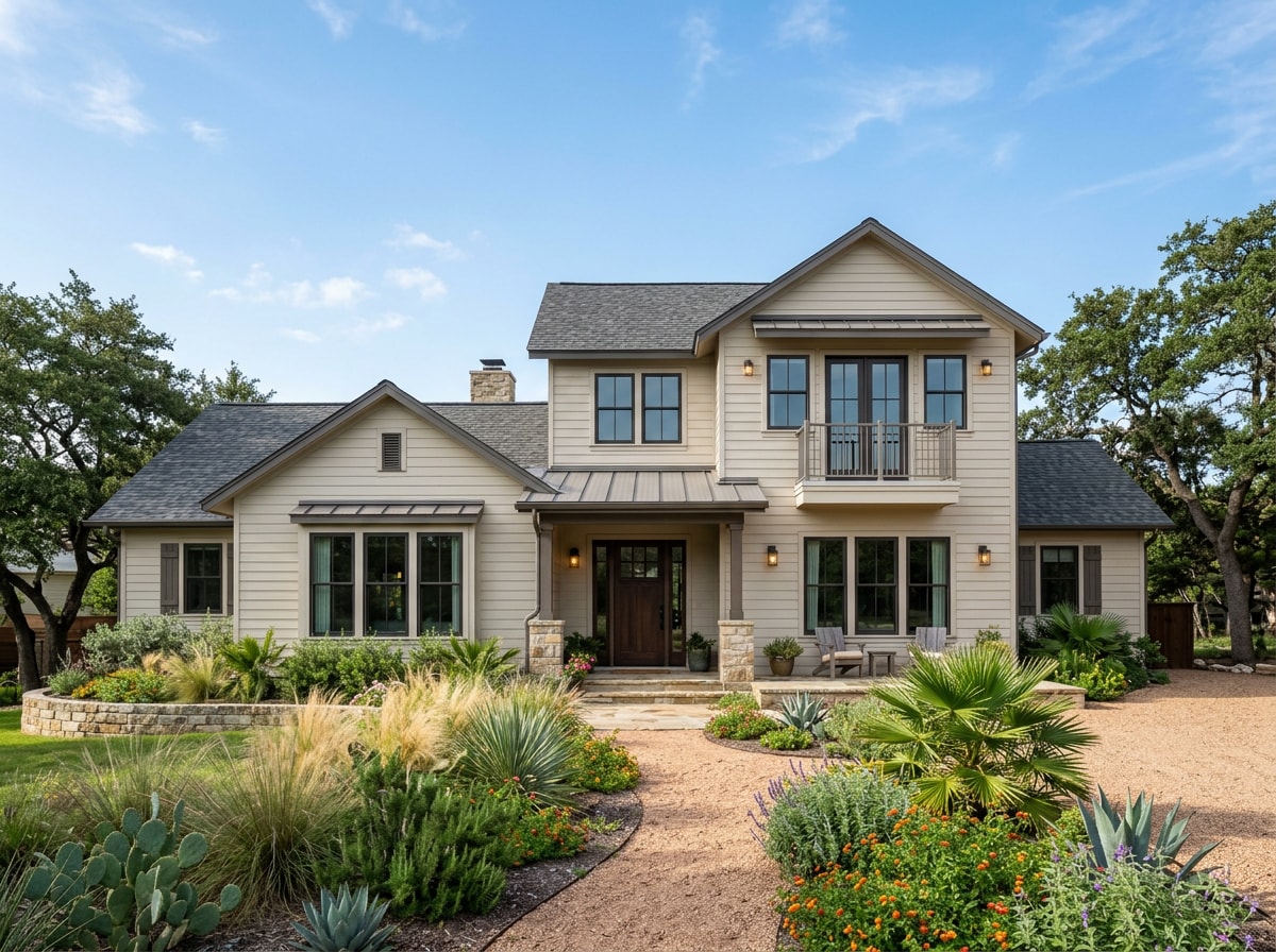 Second story addition on a Portland, TX home with matching rooflines
