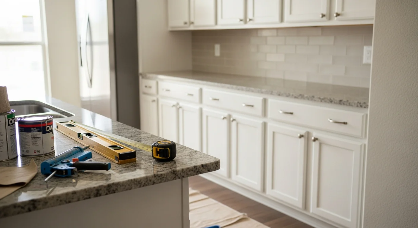 Modern kitchen and bathroom remodeling project Modern kitchen and bathroom remodeling project