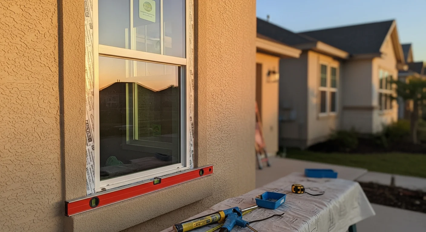Professional window replacement installation Professional window replacement installation